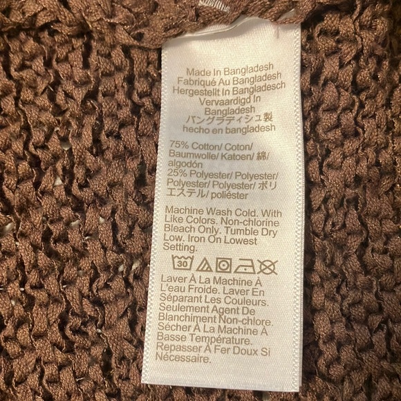 J. Crew Brown Ribbed Tank Top - Picture 4 of 4